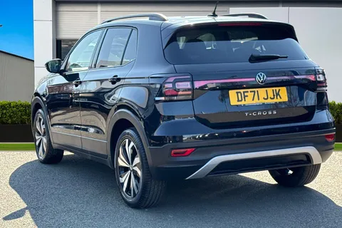 DF71JJK Volkswagen T-Cross 1.0 TSI 110 Black Edition 5dr Thumbnail #2