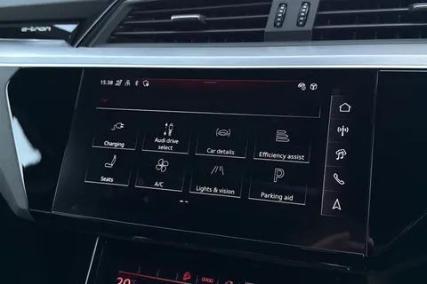 PY24HJN Audi Q8 e-tron 50 S line Sportback Auto quattro 5dr 95kWh (11kW Charger) Thumbnail #56