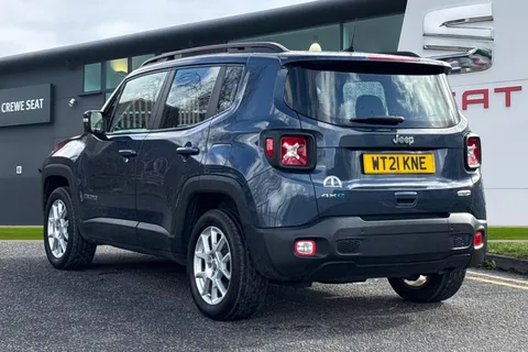 WT21KNE Jeep Renegade 1.3 GSE T4 11.4kWh Longitude Auto 4xe Euro 6 (s/s) 5dr Thumbnail #3