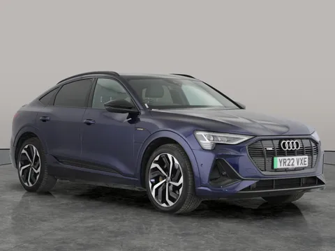Thumbnail image for the Audi E-Tron 50 Black Edition Sportback  quattro 71.2kWh (11kW Charger)