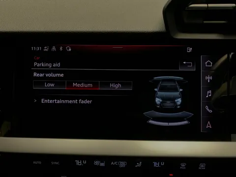 Thumbnail image for the Audi A3 1.4 TFSIe 40 S line Sportback  Plug-in  S Tronic   13kWh