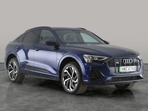 Thumbnail image for the Audi E-Tron 50 Black Edition Sportback  quattro 71.2kWh (11kW Charger)
