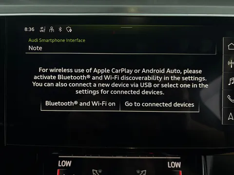 Thumbnail image for the Audi E-Tron 50 Black Edition Sportback  quattro 71.2kWh (11kW Charger)