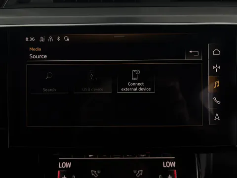 Thumbnail image for the Audi E-Tron 50 Black Edition Sportback  quattro 71.2kWh (11kW Charger)