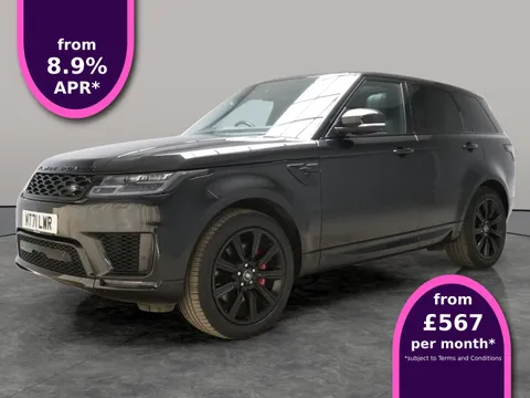 Thumbnail image for the Land Rover Range Rover Sport 2.0 P400e 13.1kWh HSE Dynamic Black   Plug-in  4WD
