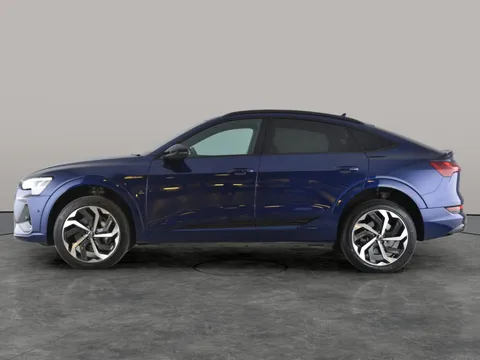 Thumbnail image for the Audi E-Tron 50 Black Edition Sportback  quattro 71.2kWh (11kW Charger)