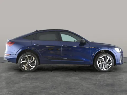 Thumbnail image for the Audi E-Tron 50 Black Edition Sportback  quattro 71.2kWh (11kW Charger)