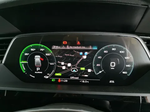Thumbnail image for the Audi E-Tron 50 Black Edition Sportback  quattro 71.2kWh (11kW Charger)