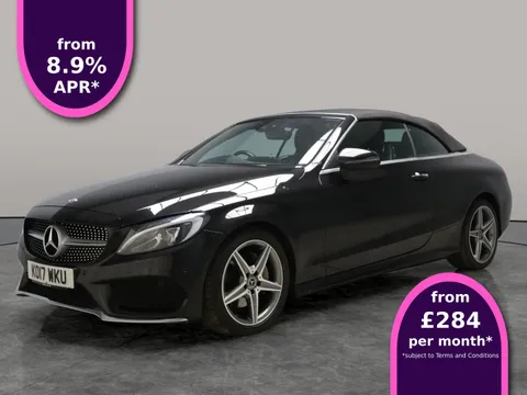Thumbnail image for the Mercedes-Benz C-Class 2.1 C220d AMG Line (Premium Plus) Cabriolet  G-Tronic+