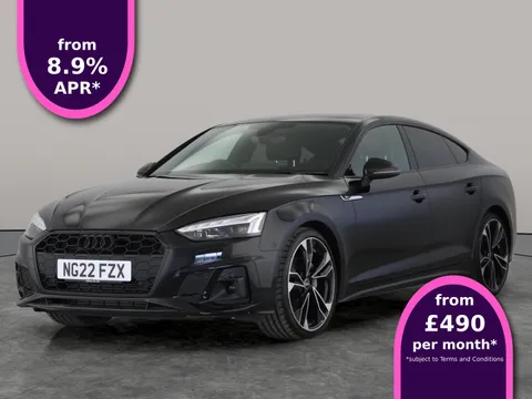 Thumbnail image for the Audi A5 2.0 TFSI 40 Black Edition Sportback  S Tronic