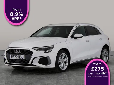 Thumbnail image for the Audi A3 1.4 TFSIe 40 S line Sportback  Plug-in  S Tronic   13kWh