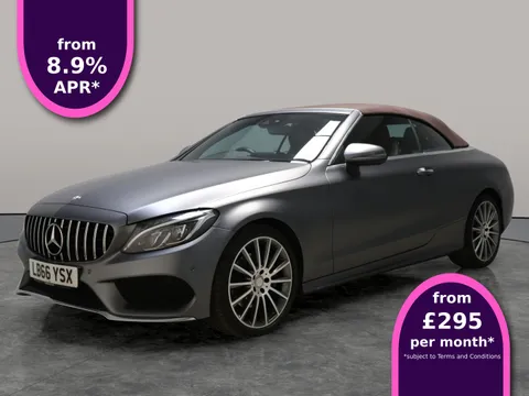 Thumbnail image for the Mercedes-Benz C-Class 2.0 C200 AMG Line (Premium Plus) Cabriolet  G-Tronic+