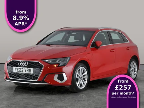 Thumbnail image for the Audi A3 1.4 TFSIe 40 Sport Sportback  Plug-in  S Tronic   13kWh