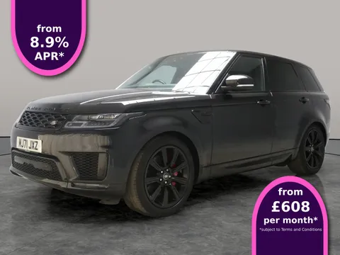 Thumbnail image for the Land Rover Range Rover Sport 2.0 P400e 13.1kWh HSE Dynamic Black   Plug-in  4WD