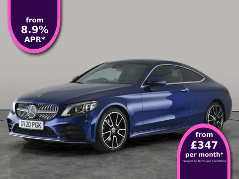 Thumbnail image for the Mercedes-Benz C-Class 1.5 C200 MHEV AMG Line (Premium Plus) Coupe  G-Tronic+