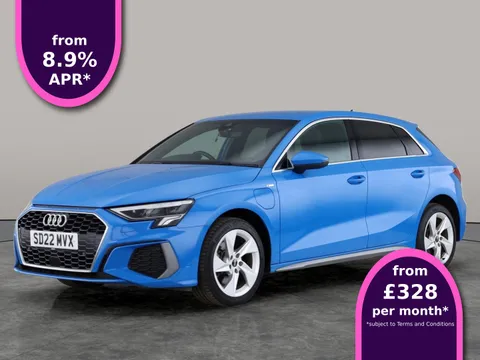 Thumbnail image for the Audi A3 1.4 TFSIe 40 S line Sportback  Plug-in  S Tronic   13kWh