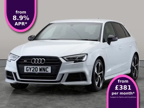 Thumbnail image for the Audi S3 2.0 TFSI Black Edition Sportback  S Tronic quattro