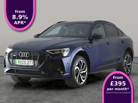 Thumbnail image for the Audi E-Tron 50 Black Edition Sportback  quattro 71.2kWh (11kW Charger)