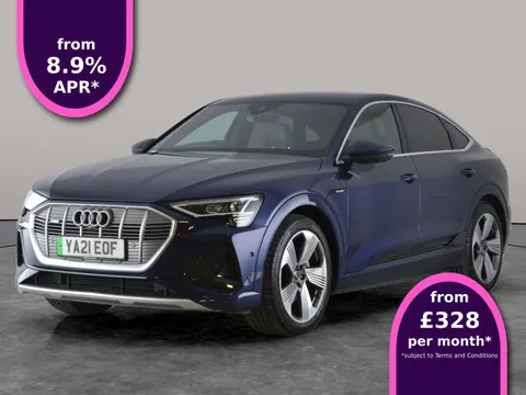 Thumbnail image for the Audi E-Tron 50 S line Sportback  quattro 71.2kWh