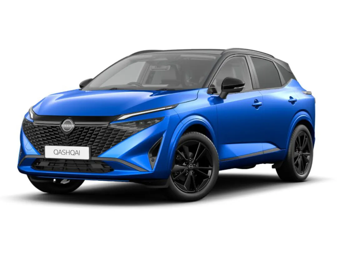 NISSAN QASHQAI N DESIGN MILD HYBRID 158 PETROL MILD HYBRID AUTOMATIC BLUE 387 NBSP...
