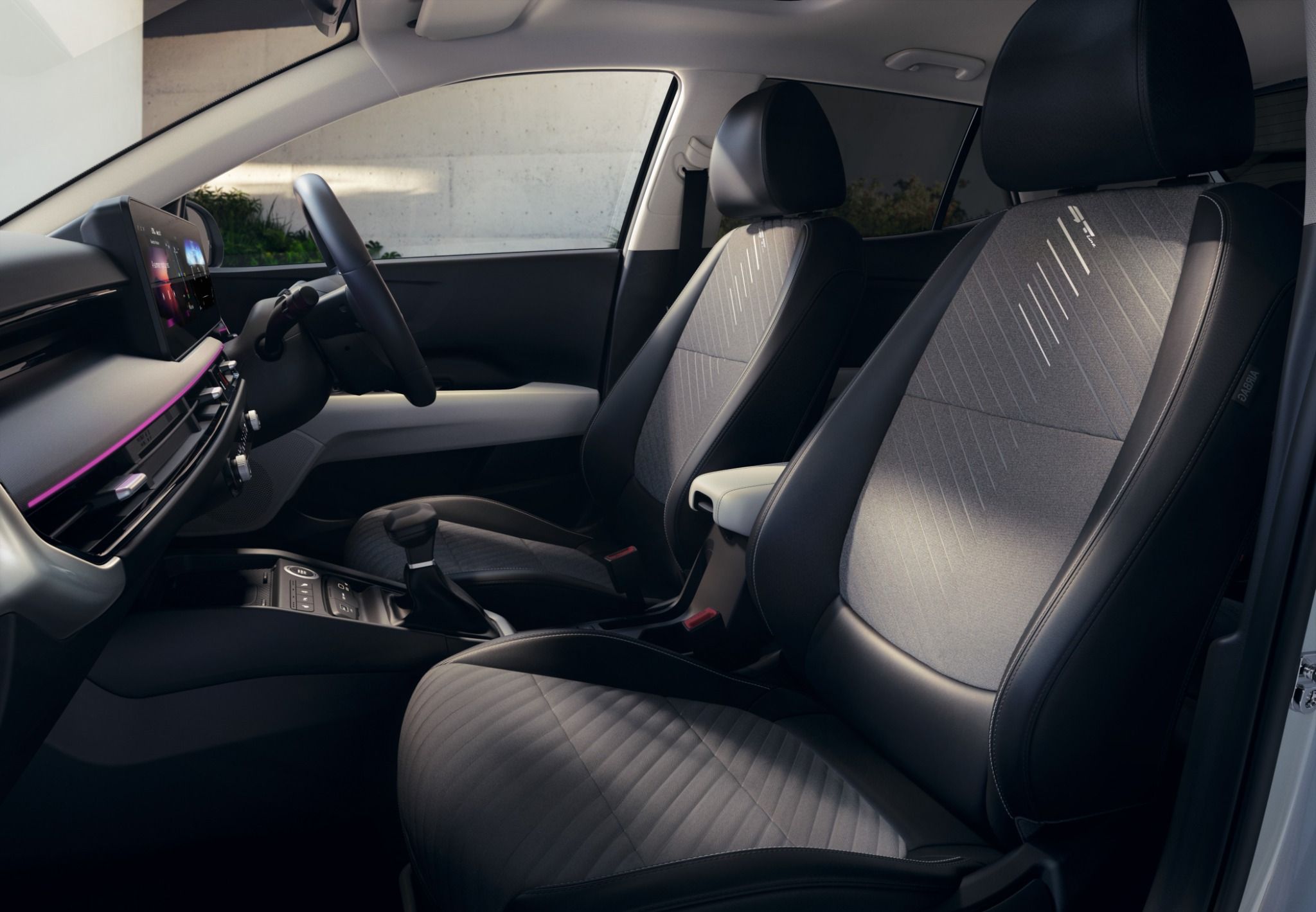 New Kia Stonic in white interior