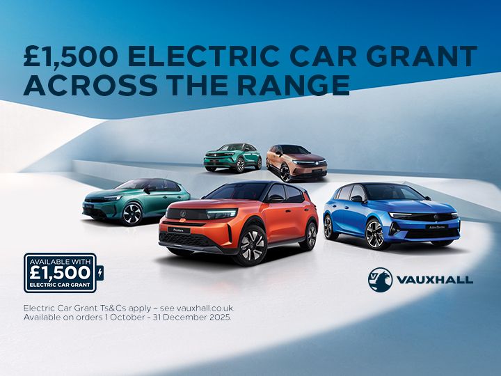 Vauxhall Electric Car Grant