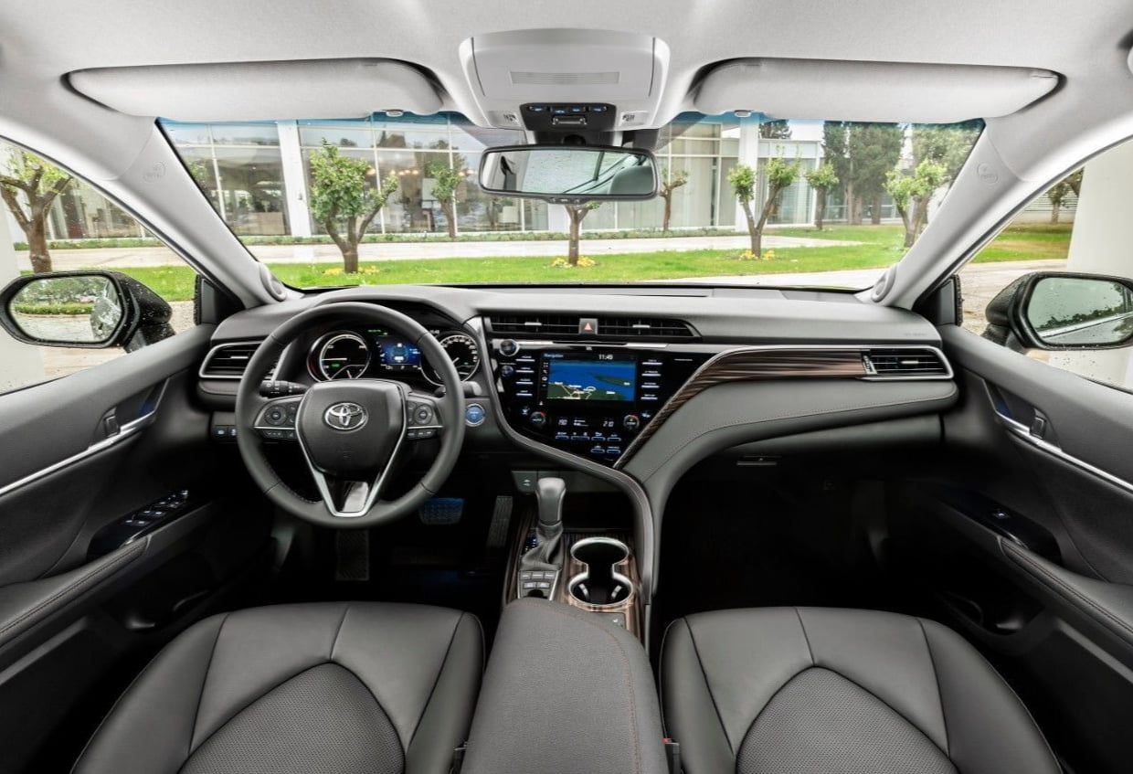 Image of a Toyota Camry from Inside