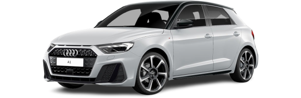 white audi car icon