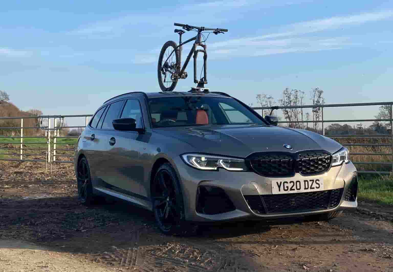 off road bmw with seasucker talon brand roof rack for bikes