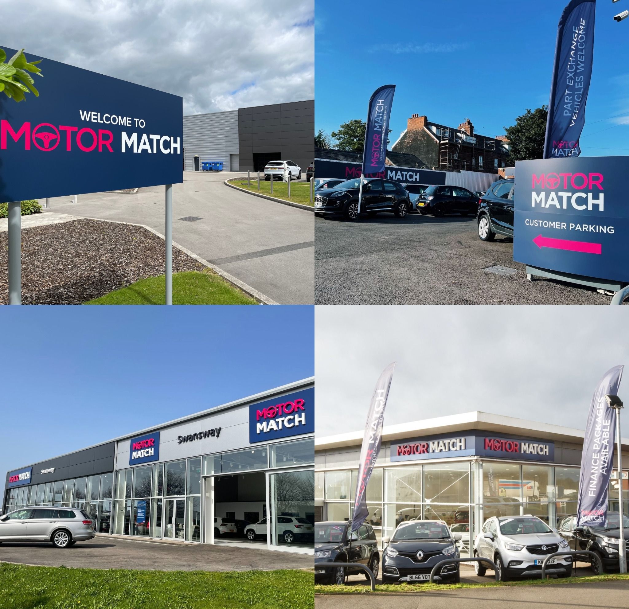 Motor Match dealership collage
