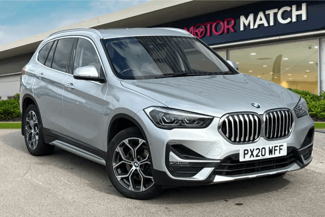 Silver BMW X1