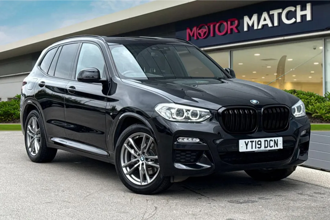 Black BMW 3X