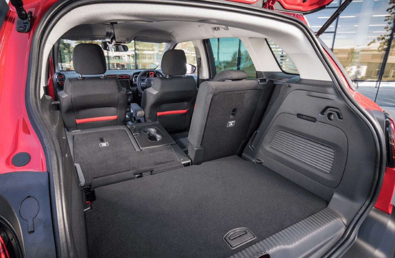 Citreon C3 Aircross boot space
