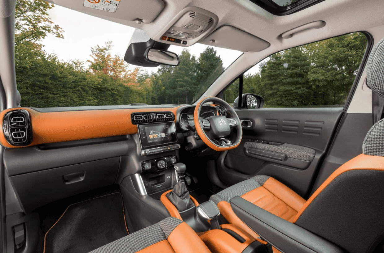 citroen c3 interior