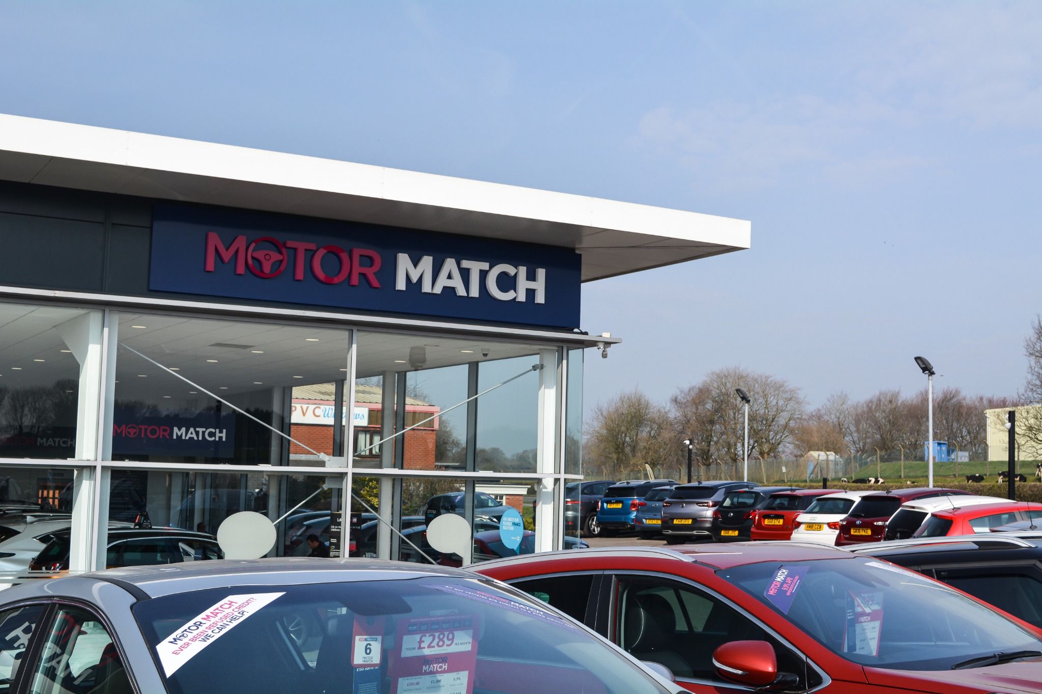 Motor Match Stafford showroom exterior