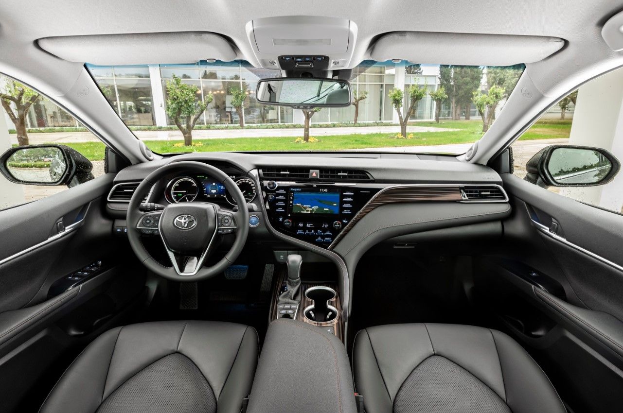 interior view of a Toyota Camry