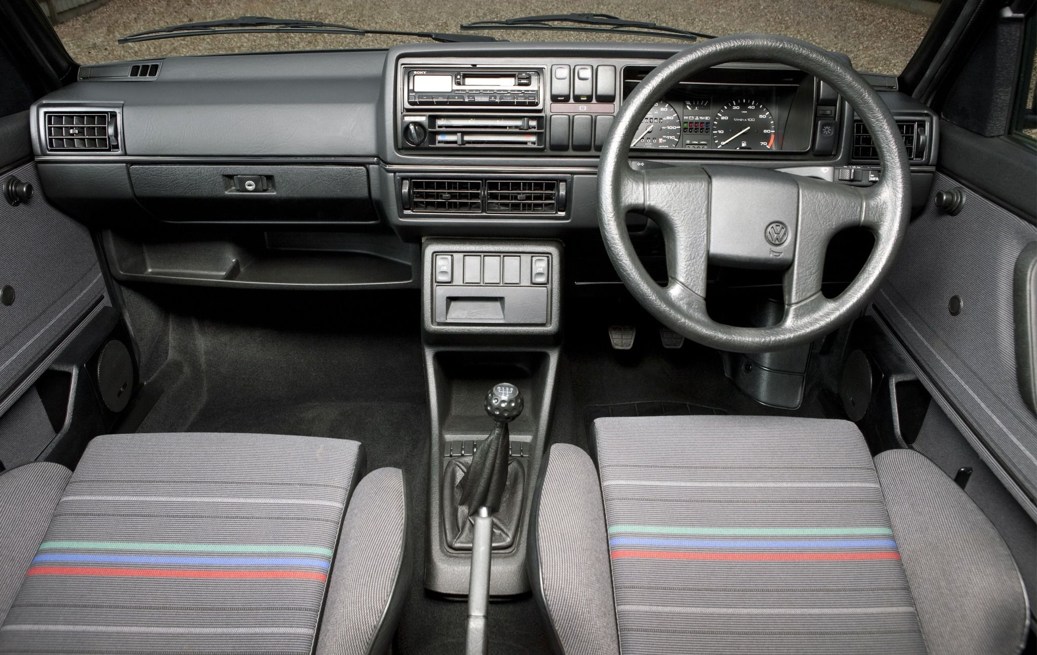 Interior - VW Golf Mark 2