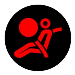 Mini Airbag warning light -Red warning light
