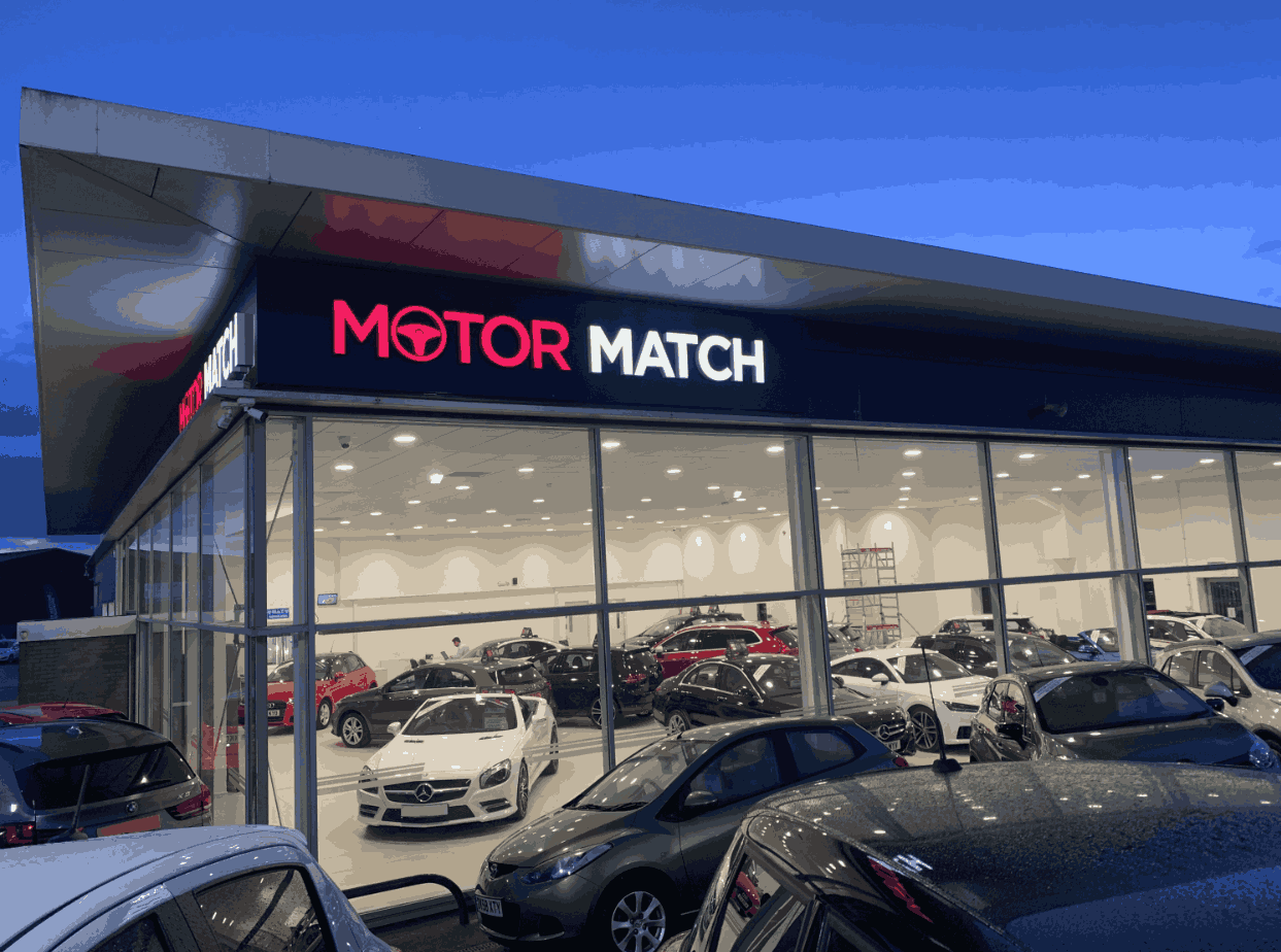Outside Motor Match building