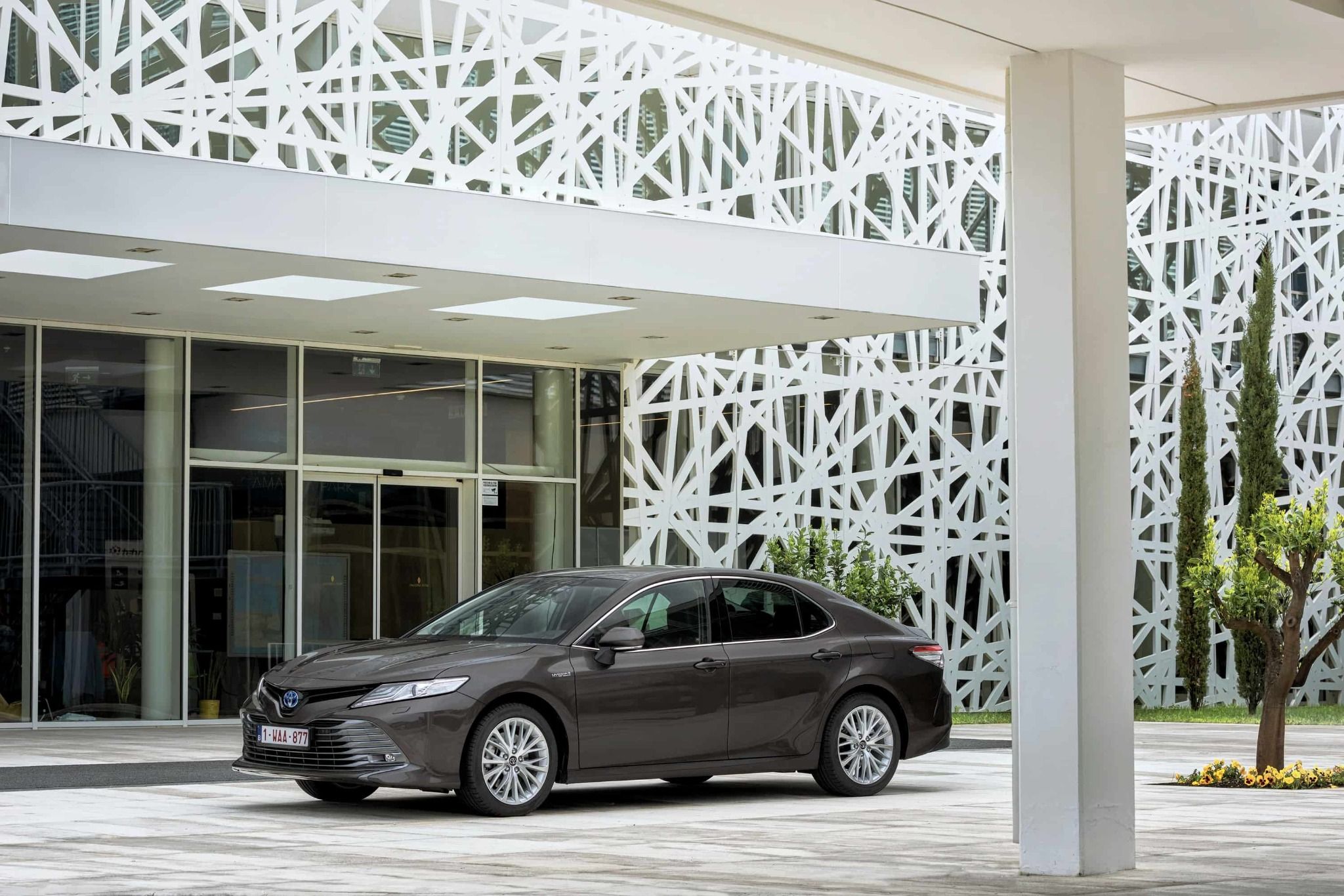 Parked Toyota Camry