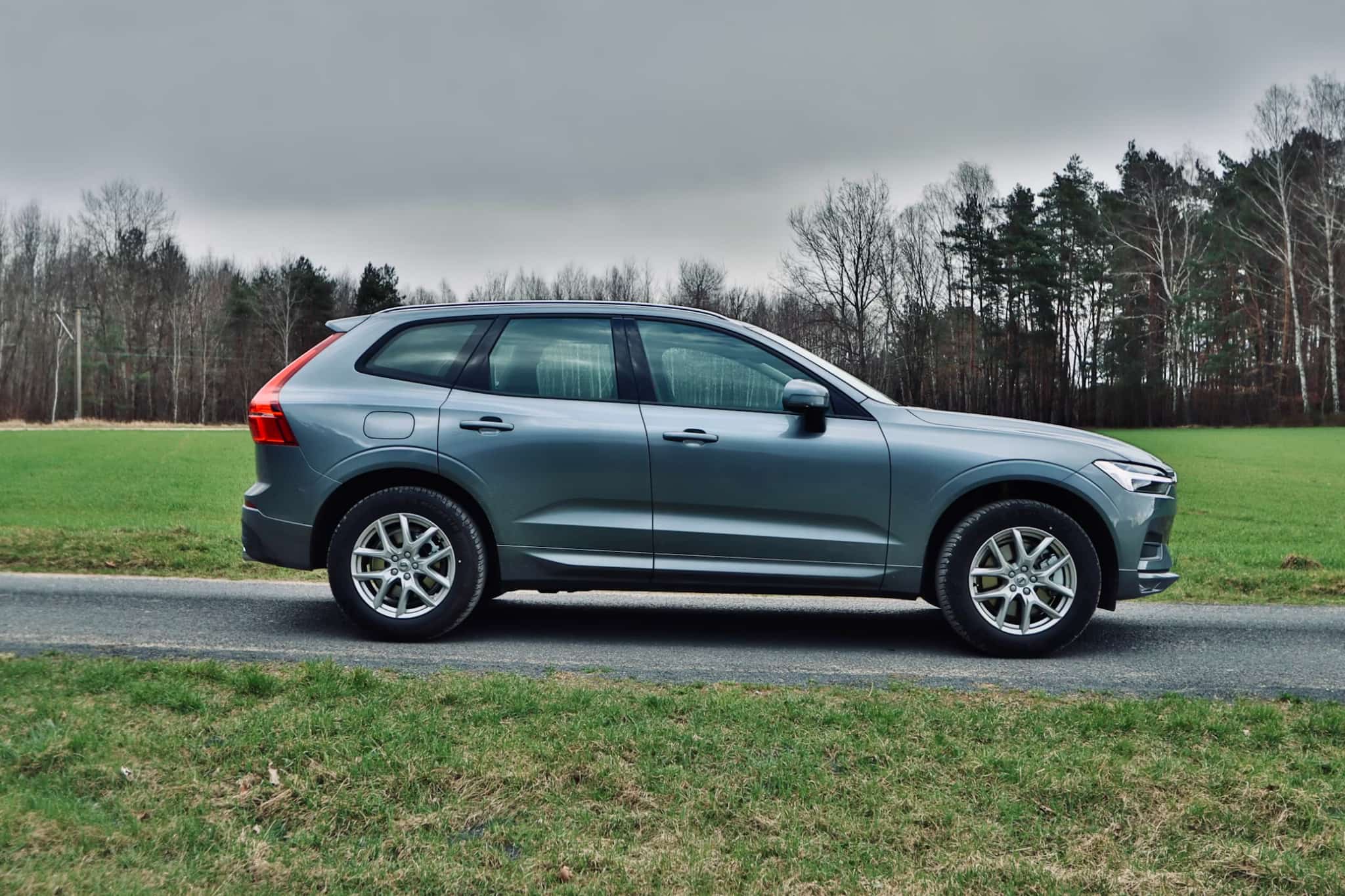 Volvo Imaged From Side On in a Field