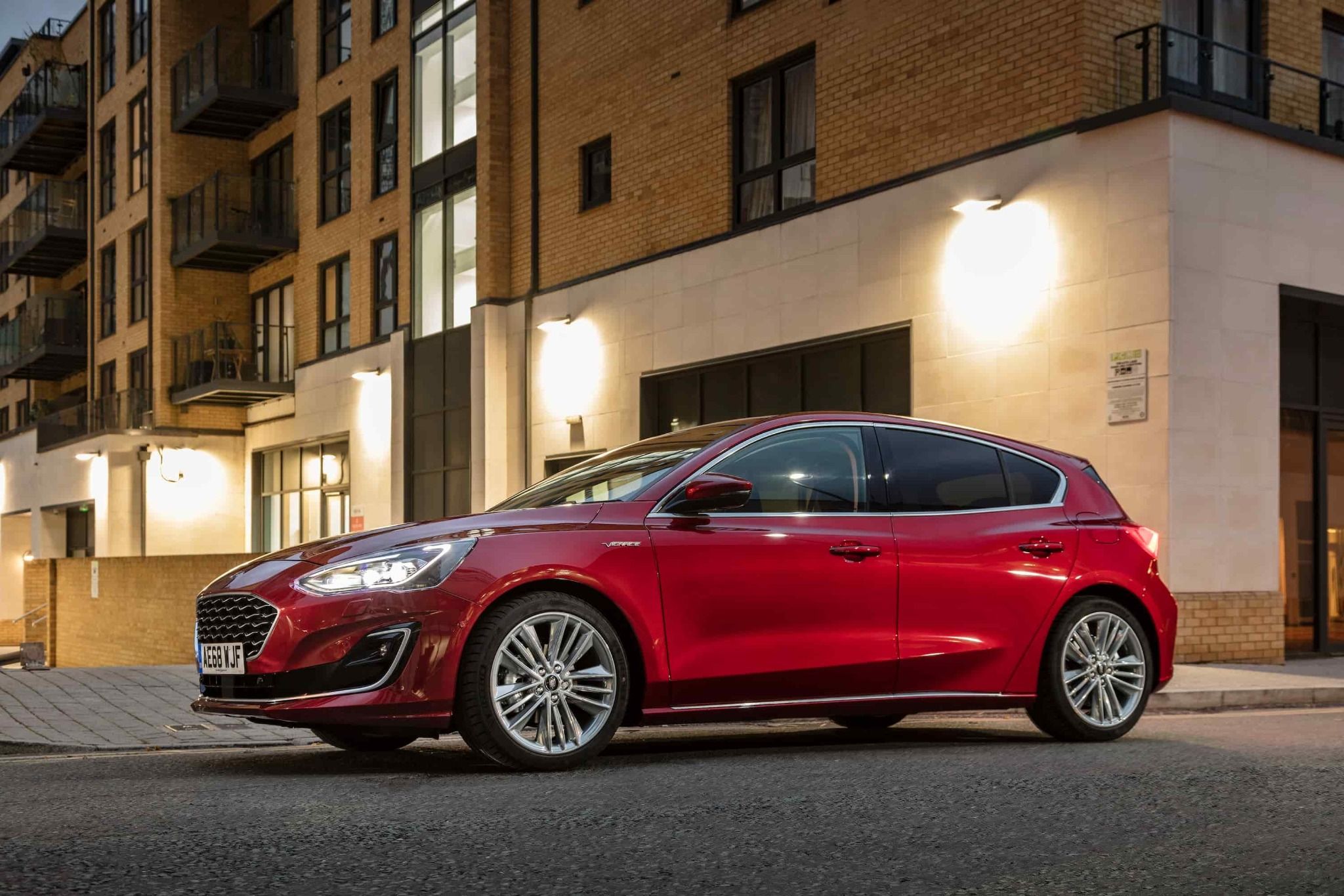 Side View of Red Vignale
