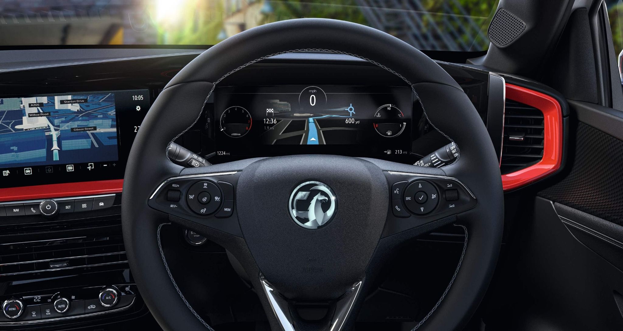 Vauxhall Mokka steering wheel