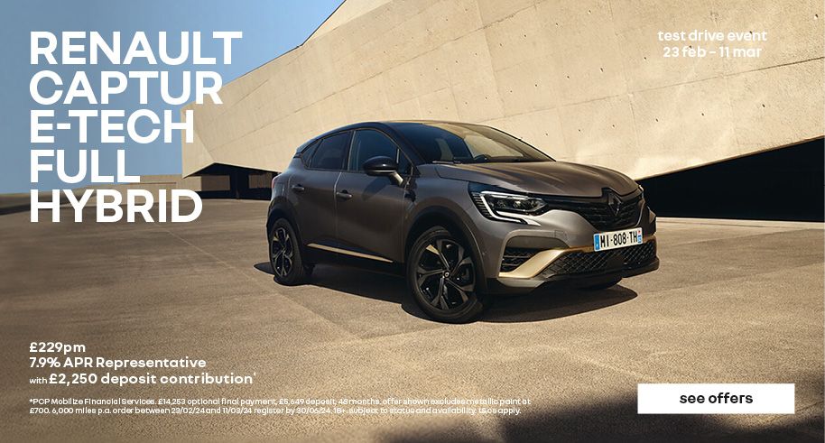 Renault Captur E-Tech Full Hybrid Offer
