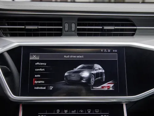 Audi A6 Avant MMI Infotainment screen