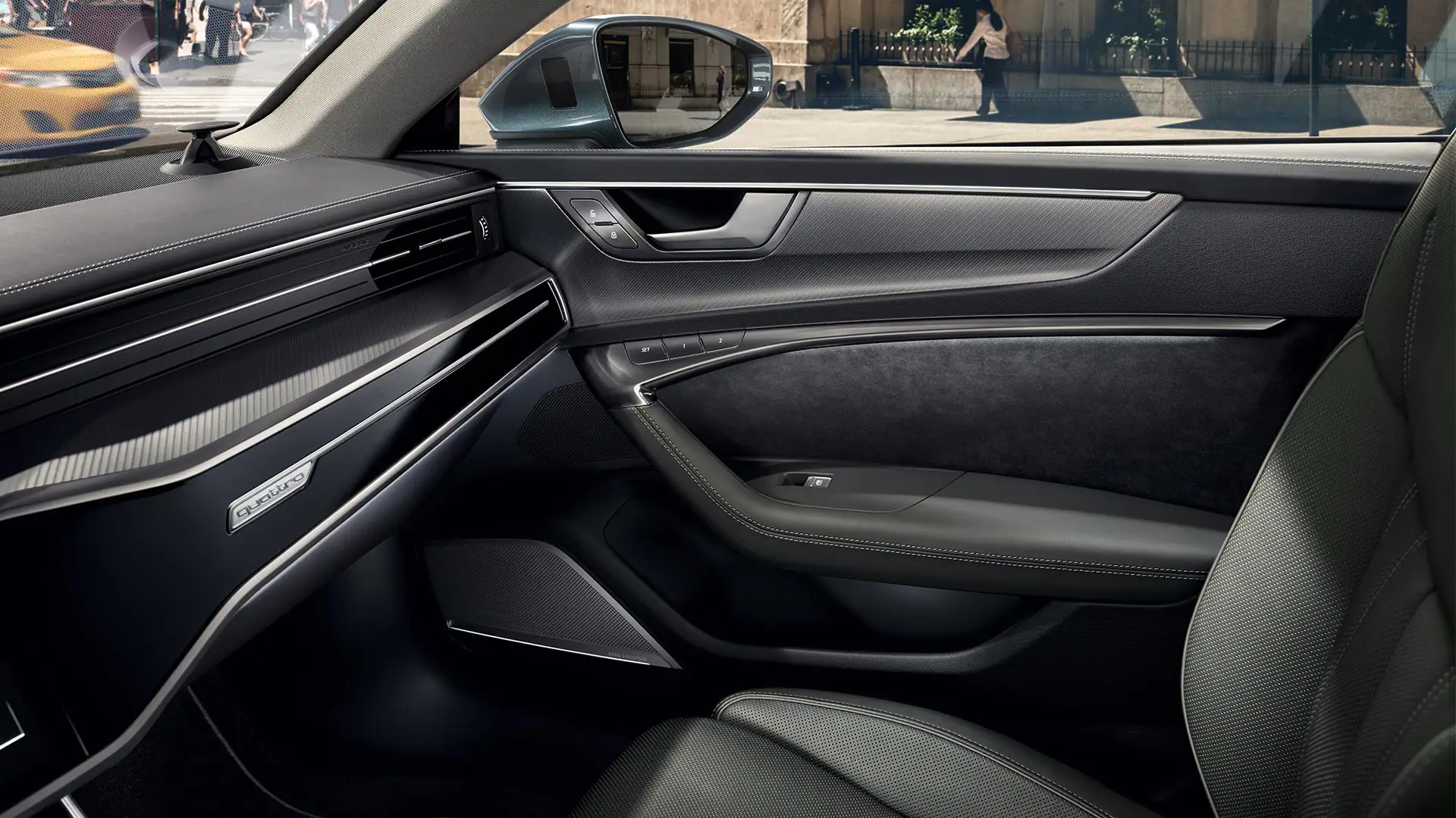 Audi A7 Sportback passenger interior