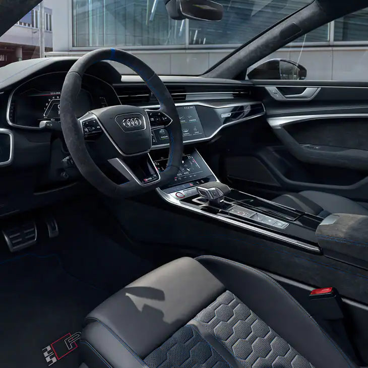 Audi RS7 interior front driver position
