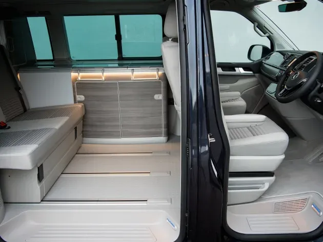 Volkswagen California Ocean campervan rear seats