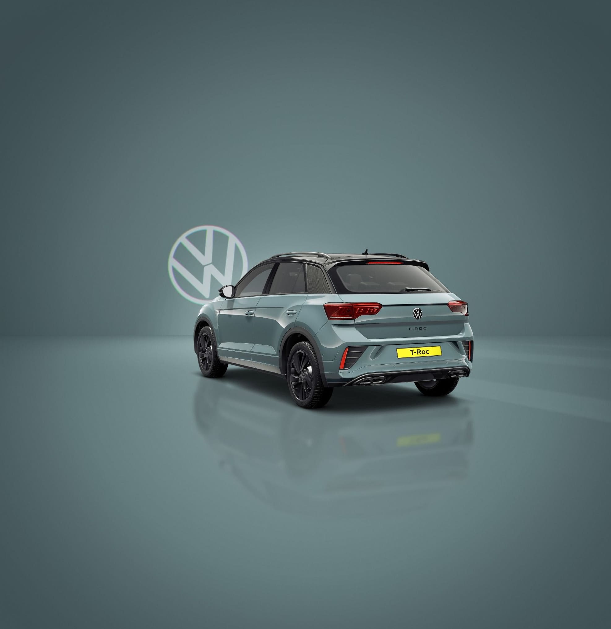 VW T-Roc black edition poster
