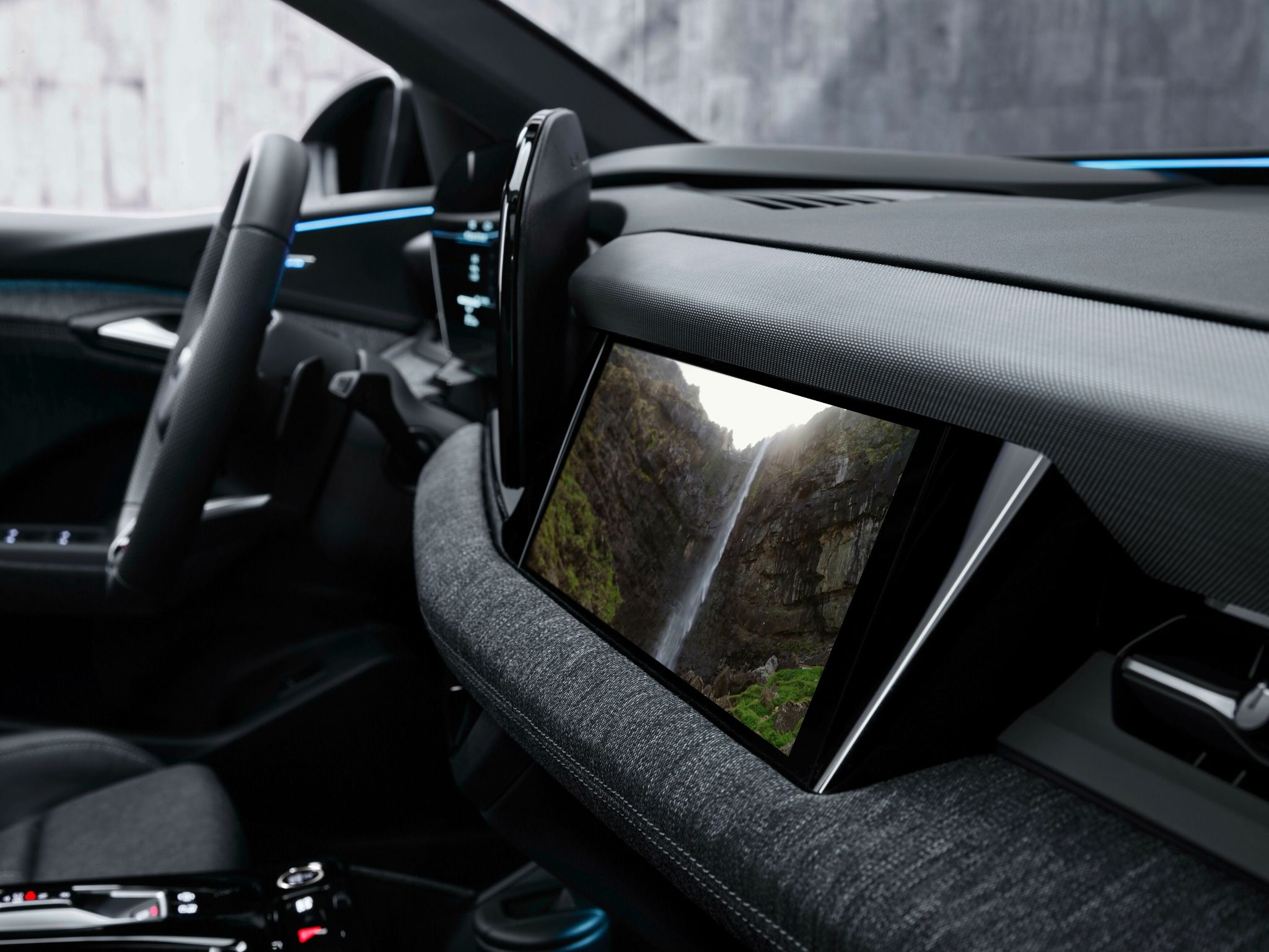 Audi Q6 E-tron Prototype interior